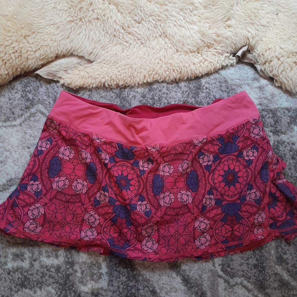 Lulu lemon athletic skirt women's size 12